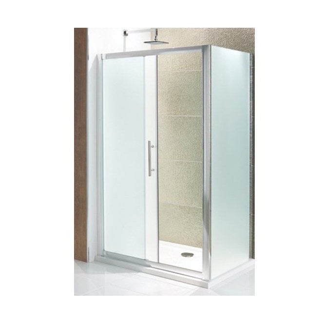 Eastbrook  Volente 900mm Side Panel Frosted Silver/Frosted   58.027