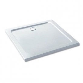 Eastbrook Volente 900mm x 900mm ABS Stone Resin Tray White   158.052