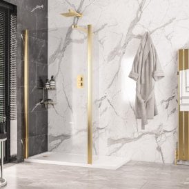 Eastbrook Volente Flipper Kit 1850 x 300mm Brushed Brass 58.763