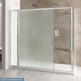 Eastbrook Volente Inline Panel Support Bar Silver   58.013