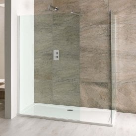 Eastbrook Volente Walk In 1200mm Panel Silver   58.613