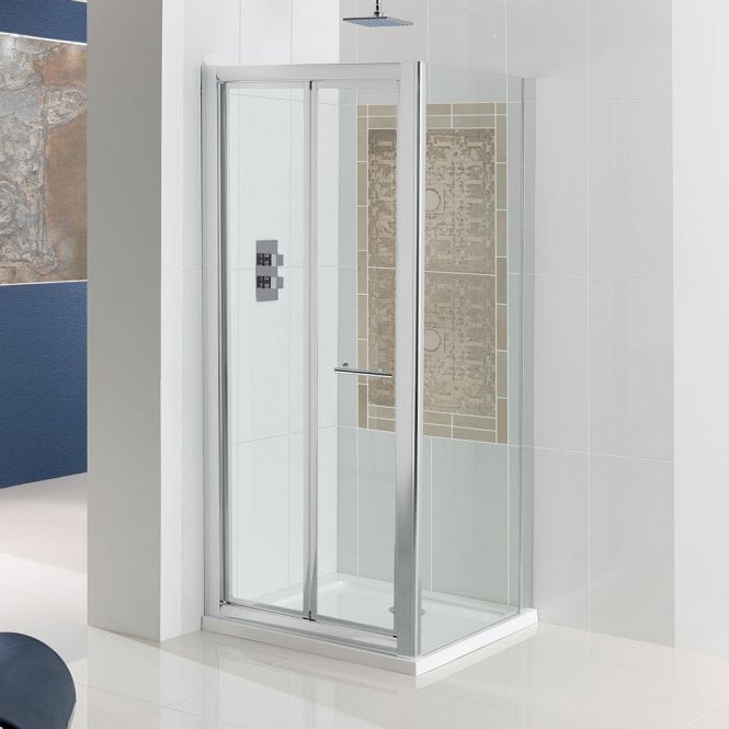 Eastbrook  Vulcan 700mm Bi-Fold 5mm Silver   69.0055