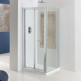 Eastbrook Vulcan 700mm Bi-Fold 5mm Silver   69.0055