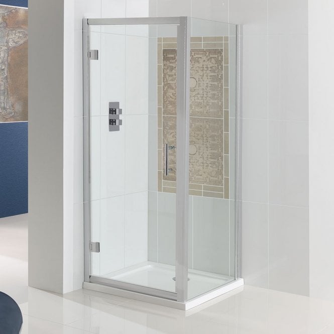 Eastbrook  Vulcan 700mm Hinged Door Silver   69.0003