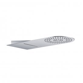Eastbrook Wall-Mounted Shower With Waterfall Stainless   78.0007
