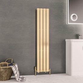 Eastbrook Warrington 1500mm x 300mm Radiator Type 10 Brushed Brass   41.1142