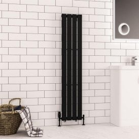 Eastbrook Warrington 1500mm x 300mm Radiator Type 10 Matt Black   41.1131