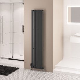 Eastbrook Warrington 1800mm x 376mm Radiator Type 10 Matt Anthracite   41.0509