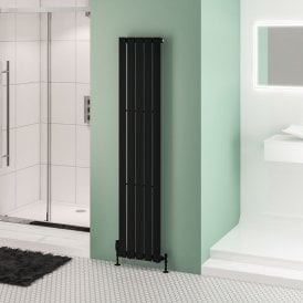 Eastbrook Warrington 1800mm x 376mm Radiator Type 10 Matt Black   41.0510