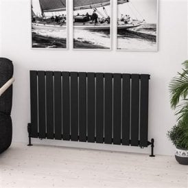 Eastbrook Warrington 600mm x 1060mm Radiator Type 10 Matt Black   41.0531