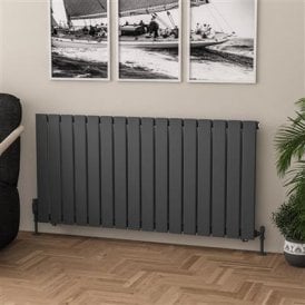 Eastbrook Warrington 600mm x 1212mm Radiator Type 10 Matt Anthracite   41.0533