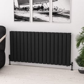 Eastbrook Warrington 600mm x 1216mm Radiator Type 20 Matt Black   41.0564