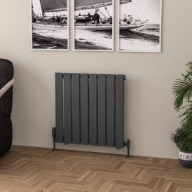 Eastbrook Warrington 600mm x 604mm Radiator Type 10 Matt Anthracite   41.0524