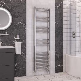 Eastbrook Wendover Curved Multirail 1800mm x 500mm Chrome   41.0057