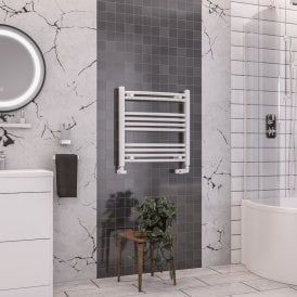 Eastbrook Wendover Curved Multirail 600mm x 600mm White   41.0099