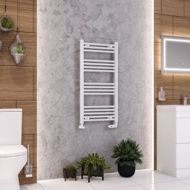 Eastbrook Wendover Straight Multirail 1000mm x 500mm White   41.0010