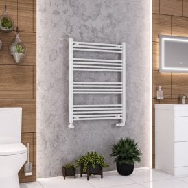 Eastbrook Wendover Straight Multirail 1000mm x 750mm White   41.0063