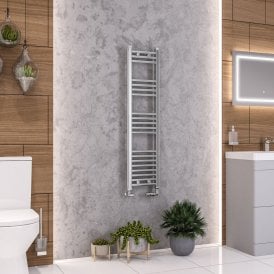 Eastbrook Wendover Straight Multirail 1200mm x 300mm Chrome   41.0088
