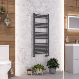 Eastbrook Wendover Straight Multirail 1200mm x 500mm Anthracite   41.0324