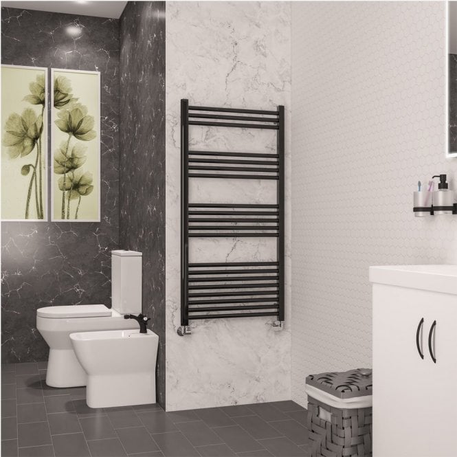 Eastbrook  Wendover Straight Multirail 1200mm x 600mm Black Gold   41.0861