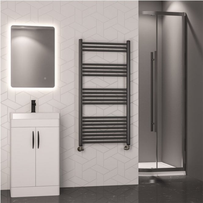 Eastbrook  Wendover Straight Multirail 1200mm x 600mm Brushed Bronze   41.0870