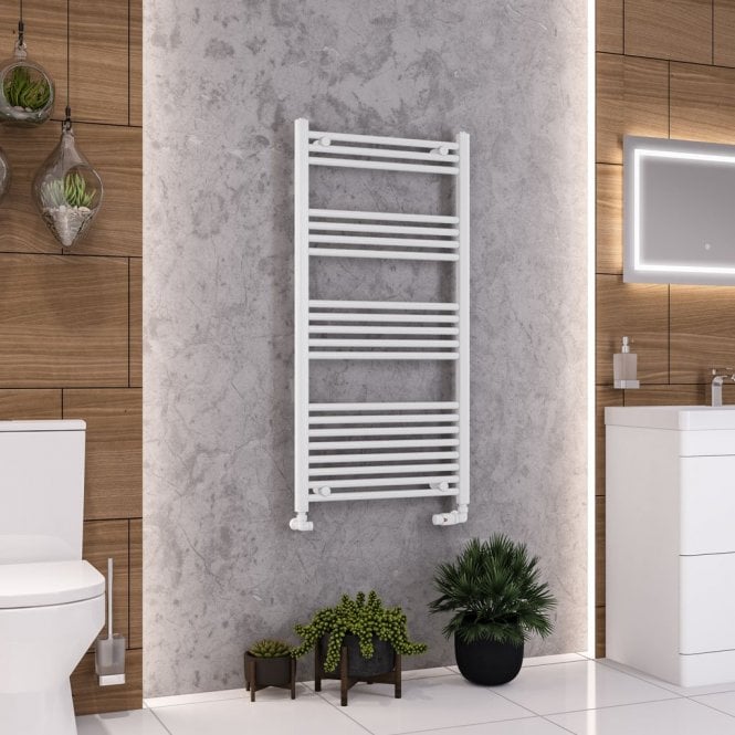 Eastbrook  Wendover Straight Multirail 1200mm x 600mm White   41.0018