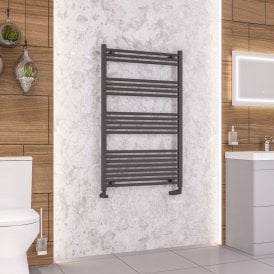 Eastbrook Wendover Straight Multirail 1200mm x 750mm Matt Anthracite   41.0646