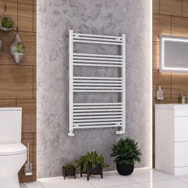 Eastbrook Wendover Straight Multirail 1200mm x 750mm White   41.0064