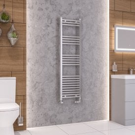 Eastbrook Wendover Straight Multirail 1400mm x 400mm Chrome   41.0621