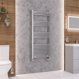 Eastbrook Wendover Straight Multirail 1400mm x 600mm Chrome   41.0623