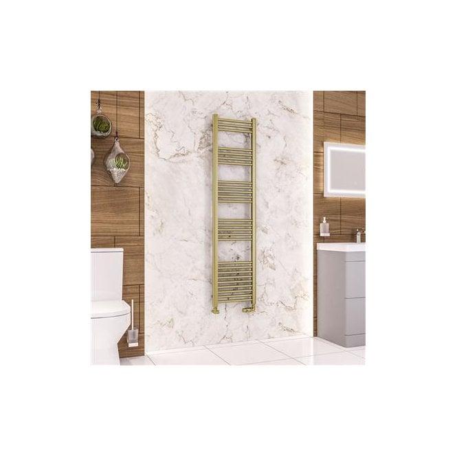 Eastbrook  Wendover Straight Multirail 1600mm x 400mm Brushed Brass   41.0707
