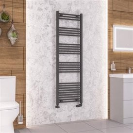 Eastbrook Wendover Straight Multirail 1600mm x 500mm Matt Anthracite   41.0654