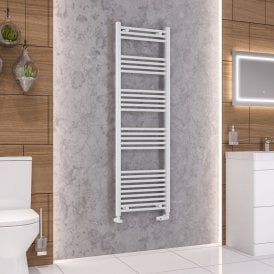 Eastbrook Wendover Straight Multirail 1600mm x 500mm White   41.0022