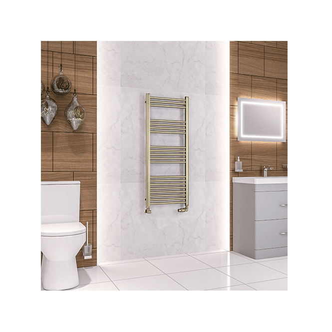 Eastbrook  Wendover Straight Multirail 1600mm x 600mm Brushed Brass   41.0368