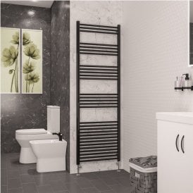 Eastbrook Wendover Straight Multirail 1800mm x 600mm Black Gold   41.0864