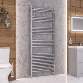 Eastbrook Wendover Straight Multirail 1800mm x 750mm Chrome   41.0081
