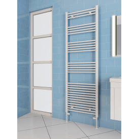 Eastbrook Wendover Straight Multirail 360mm x 400mm White   41.0266