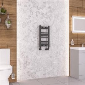 Eastbrook Wendover Straight Multirail 600mm x 300mm Matt Anthracite   41.0631