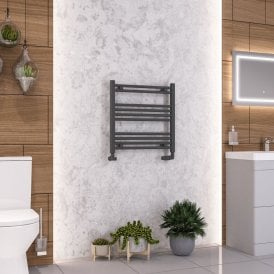 Eastbrook Wendover Straight Multirail 600mm x 600mm Anthracite   41.0322