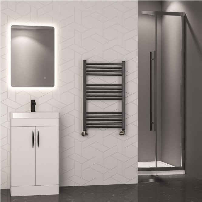 Eastbrook  Wendover Straight Multirail 800mm x 500mm Brushed Bronze   41.0866