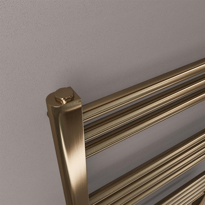 Eastbrook  Wendover Straight Multirail 800mm x 500mm Brushed Bronze 41.1212