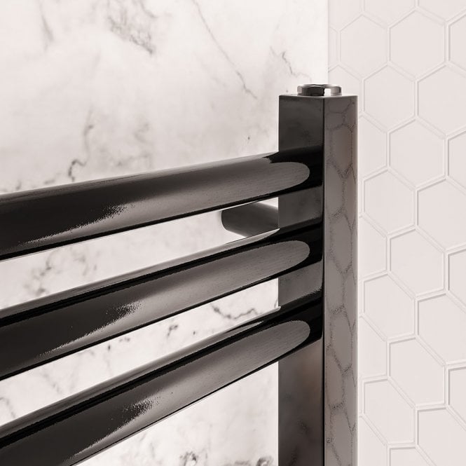 Eastbrook  Wendover Straight Multirail 800mm x 600mm Black Gold   41.0858