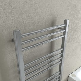 Eastbrook Wendover Straight Stainless Steel Multirail 800mm x 500mm Brushed   41.0793