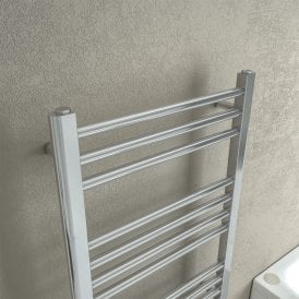 Eastbrook Wendover Straight Stainless Steel Multirail 800mm x 500mm Mirror Polished   41.0787