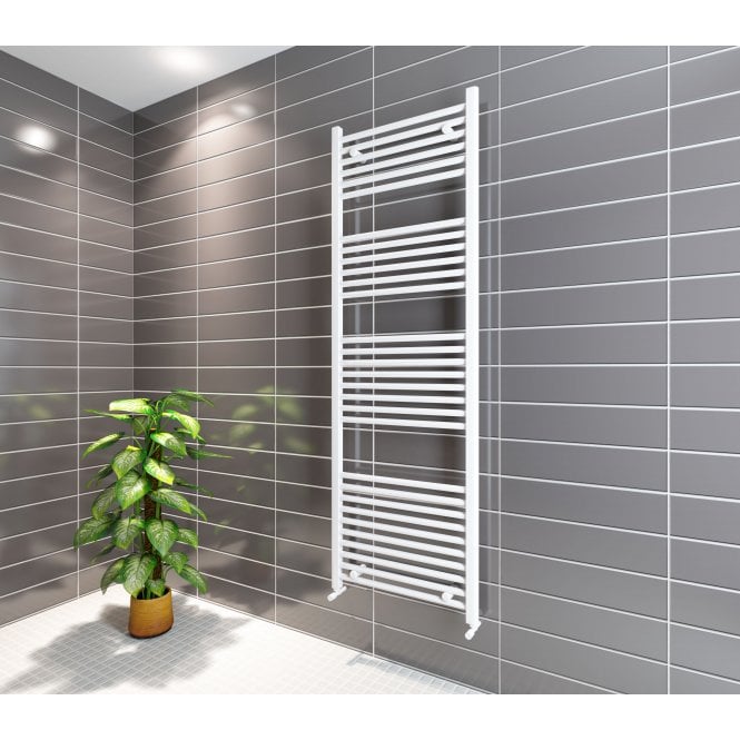 Eastbrook  Wingrave 1000mm x 300mm Straight Multirail Gloss White   89.0651