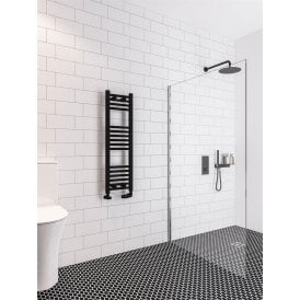 Eastbrook Wingrave 1000mm x 300mm Straight Multirail Matt Black   89.0681
