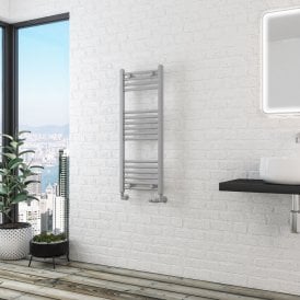 Eastbrook Wingrave 1000mm x 400mm Straight Multirail Matt Grey   89.1420