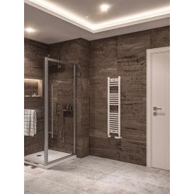 Eastbrook Wingrave 1200mm x 300mm Straight Multirail Gloss White   89.0652