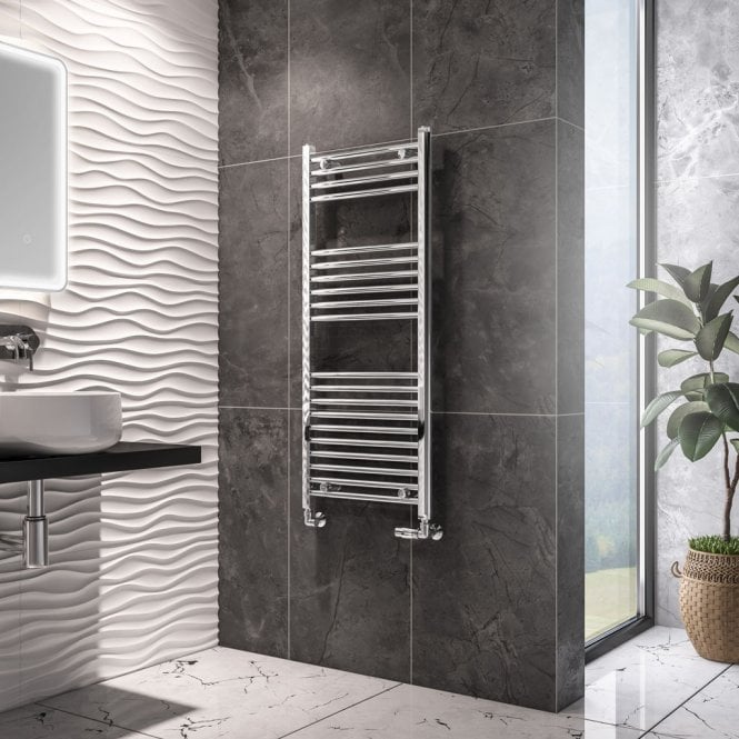 Eastbrook  Wingrave 1200mm x 500mm Straight Multirail Chrome   89.0090
