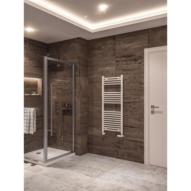Eastbrook  Wingrave 1200mm x 500mm Straight Multirail Gloss White   89.0120